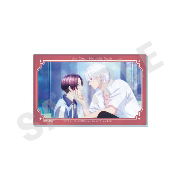 coly Anime "In the Clear Moonlit Dusk" -favorite series- Scene Photo Acrylic Card (Yoi & Kohaku (A)) Bild 1