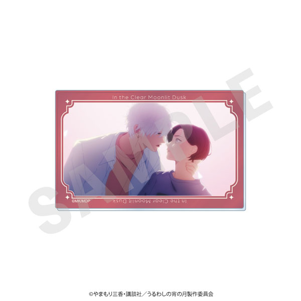 coly Anime "In the Clear Moonlit Dusk" -favorite series- Scene Photo Acrylic Card (Yoi & Kohaku (B))