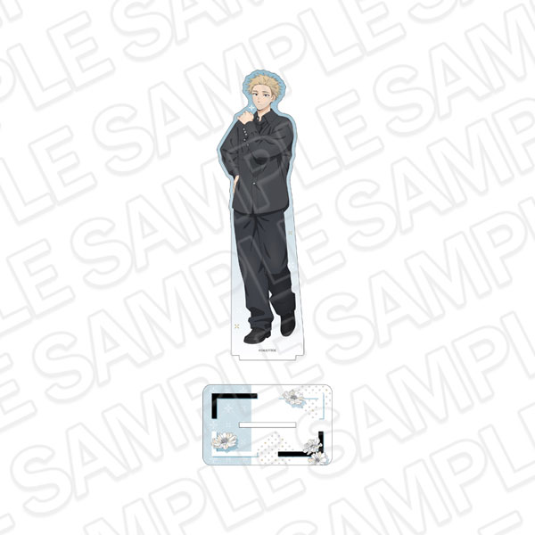 Contents Seed TV Anime "The Fragrant Flower Blooms with Dignity" Deka Acrylic Stand Rintarou Tsumugi Black styling ver.