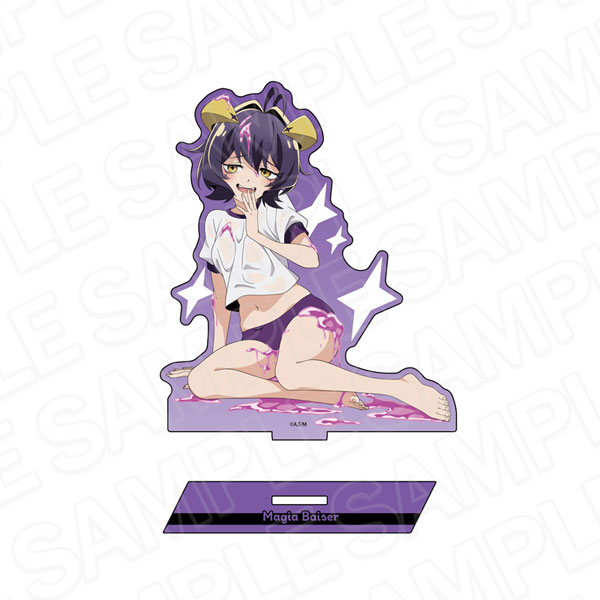 Contents Seed TV Anime "Gushing over Magical Girls" Glitter Acrylic Figure Magia Baiser Slime ver.