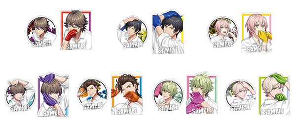 Broccoli Uta no Prince-sama Trading Sticker Set Fragrance Pairing Ver. "RAGING" 8Pack BOX
