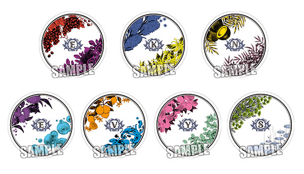 Broccoli Uta no Prince-sama Trading Coaster Fragrance Pairing Ver. "RAGING" 8Pack BOX