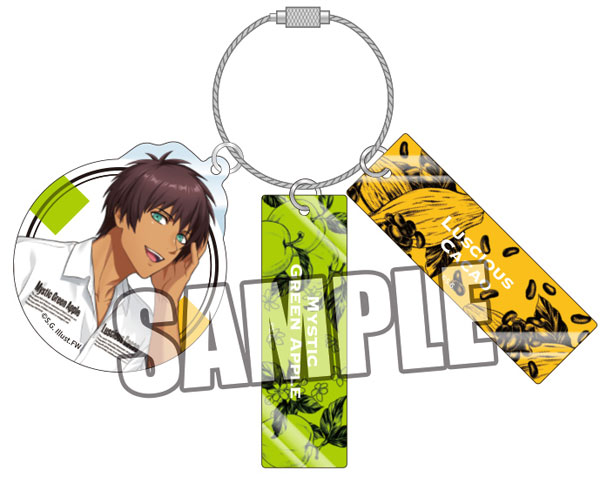 Broccoli Uta no Prince-sama 3-Part Acrylic Keyring Fragrance Pairing Ver. "Cecil Aijima"