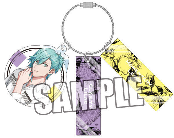 Broccoli Uta no Prince-sama 3-Part Acrylic Keyring Fragrance Pairing Ver. "Ai Mikaze"