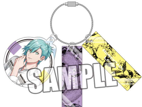 Broccoli Uta no Prince-sama 3-Part Acrylic Keyring Fragrance Pairing Ver. "Ai Mikaze" Bild 1