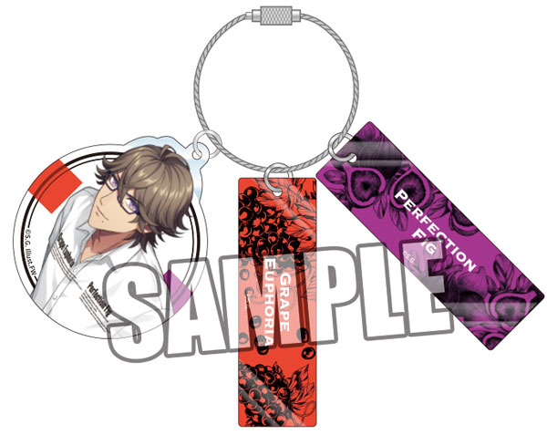 Broccoli Uta no Prince-sama 3-Part Acrylic Keyring Fragrance Pairing Ver. "Eiichi Otori"