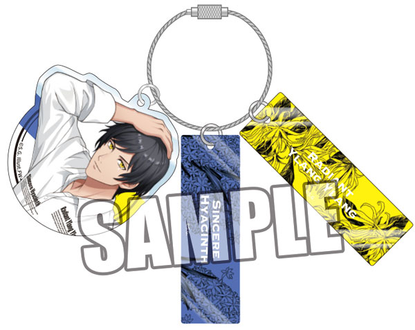 Broccoli Uta no Prince-sama 3-Part Acrylic Keyring Fragrance Pairing Ver. "Kira Sumeragi"