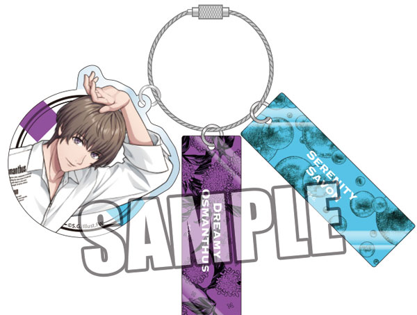 Broccoli Uta no Prince-sama 3-Part Acrylic Keyring Fragrance Pairing Ver. "Eiji Otori" รูปภาพ 1