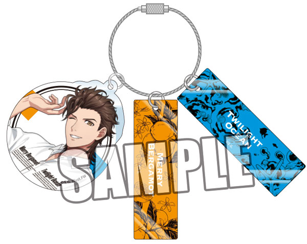 Broccoli Uta no Prince-sama 3-Part Acrylic Keyring Fragrance Pairing Ver. "Van Kiryuin"