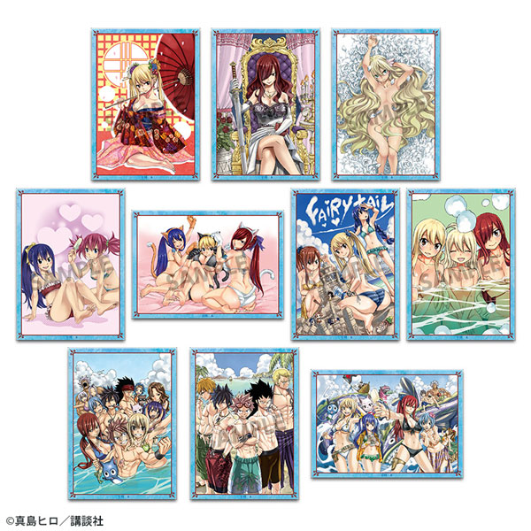 Hobby Stock FAIRY TAIL 交換式壓克力卡片 vol.2 10包裝 BOX 圖片 1