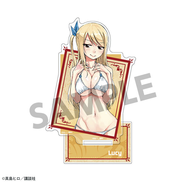 Hobby Stock FAIRY TAIL 大型壓克力立牌 露西·哈特菲利亞 B 圖片 1