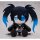 Solarain BLACK ROCK SHOOTER Punipuni Big Plushie gambar 7