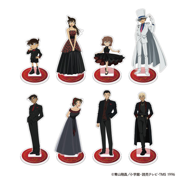YTE Detective Conan Trading Mini Acrylic Stand Concert 2026 8Pack BOX hình ảnh 1