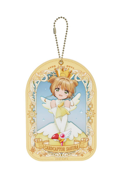 GoodSmile Moment Cardcaptor Sakura: Clear Card Acrylic Keychain with Mirror B gambar 1