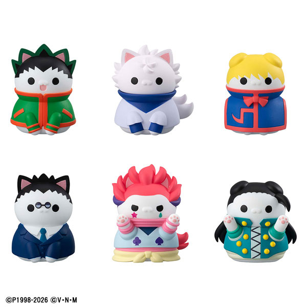 MegaHouse MEGA CAT PROJECT Hunter x Hunter NYANTER x NYANTER HUNTER x CAT 8Pack BOX
