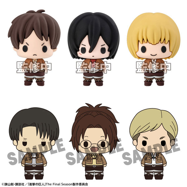 MegaHouse Chokorin Collection Attack on Titan 6Pack BOX