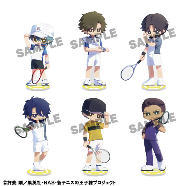 MegaHouse Irusuta The New Prince of Tennis vol.1 6Pack BOX