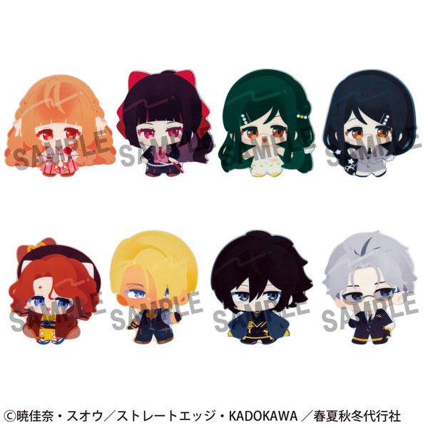 MegaHouse KaraKoro -Clear Candy Figures- TV Anime "Agents of the Four Seasons Dance of Spring" 8Pack BOX