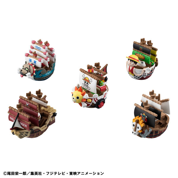 MegaHouse YuraColle Series ONE PIECE Grand Line Collection Vol.3 6Pack BOX