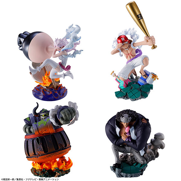 MegaHouse LOGBOX RE BIRTH Egghead Arc 02 4Pack BOX