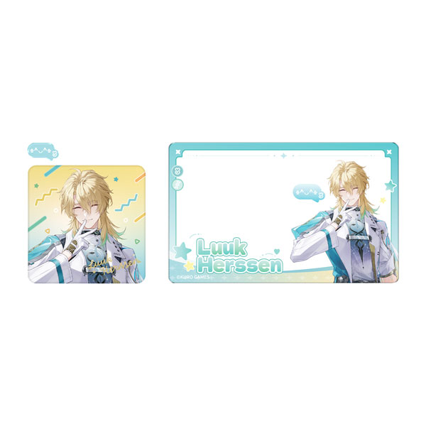 KURO GAMES [Exclusive Sale] Wuthering Waves Two Yeah Series Badge & Acrylic Clear Card Set Luuk Herssen imagen 1