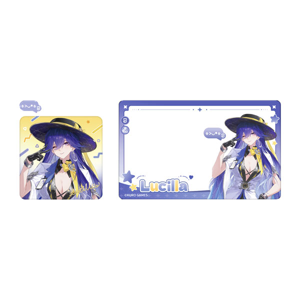 KURO GAMES [Exclusive Sale] Wuthering Waves Two Yeah Series Badge & Acrylic Clear Card Set Lucilla