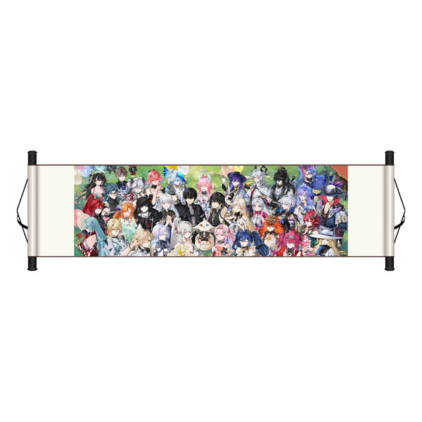 KURO GAMES [Exclusive Sale] [Bonus] Wuthering Waves 2nd Anniversary Scroll Wall Art gambar 1