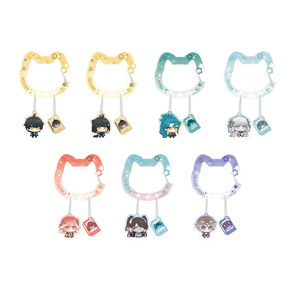KURO GAMES [Exclusive Sale] Wuthering Waves Mini Resonator Series Acrylic Keychain Set A