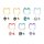 KURO GAMES [Exclusive Sale] Wuthering Waves Mini Resonator Series Acrylic Keychain Set A imagen 2