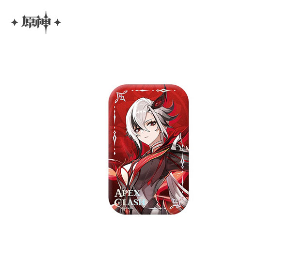 miHoYo Genshin Impact Ousen no Itadaki Series Hologram Tin Badge The Knave