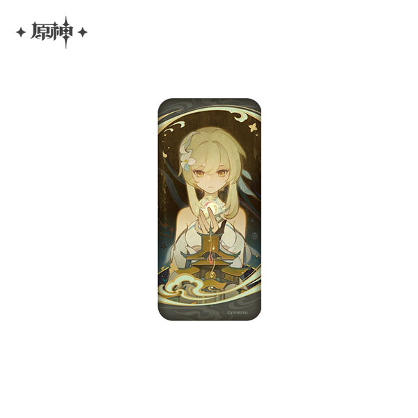 miHoYo Genshin Impact Clouds and Moonlight Series Paper Badge Lumine