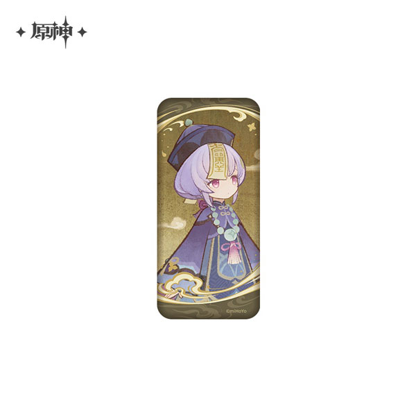 miHoYo Genshin Impact Clouds and Moonlight Series Paper Badge Qiqi