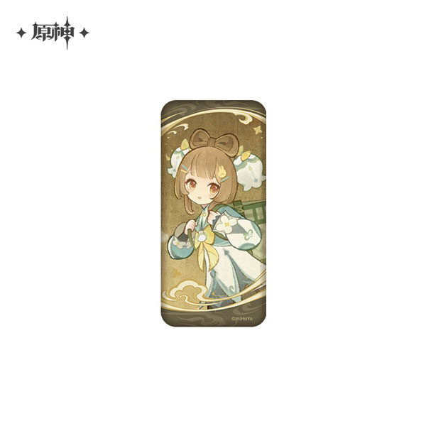 miHoYo Genshin Impact Clouds and Moonlight Series Paper Badge Yaoyao