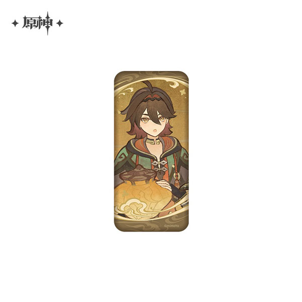 miHoYo Genshin Impact Clouds and Moonlight Series Paper Badge Gaming