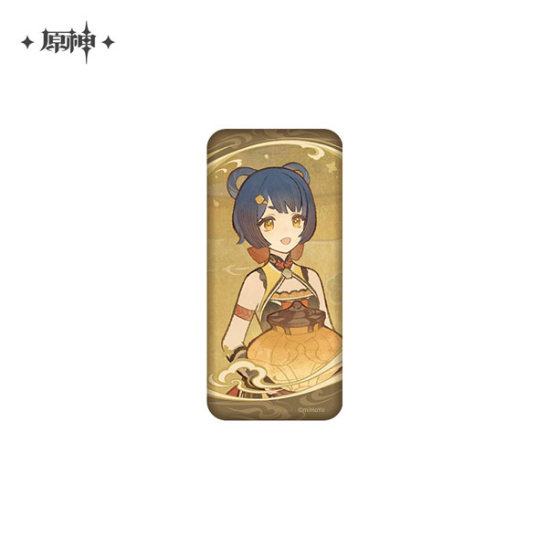 miHoYo Genshin Impact Clouds and Moonlight Series Paper Badge Xiangling
