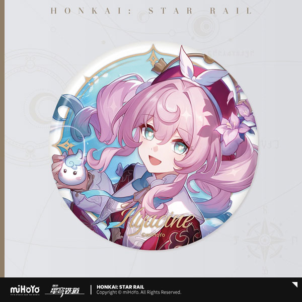 miHoYo Honkai: Star Rail Seikai Keiga Series Tin Badge Hyacine imagen 1