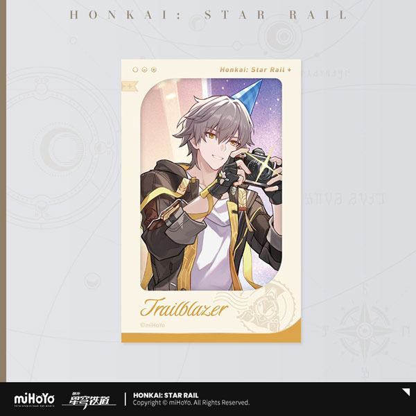 miHoYo Honkai: Star Rail Seikai Keiga Series Film Style Card Trailblazer [Male]
