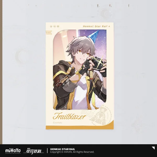 miHoYo Honkai: Star Rail ซีรีส์ Seikai Keiga การ์ดสタイล์ฟิล์ม Trailblazer [Male] รูปภาพ 1