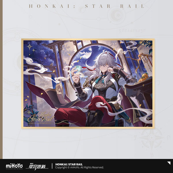 miHoYo Honkai: Star Rail Seikai Keiga Series PET Shikishi When the Moon is Full and Hearts are Together, How Joyful is This Blessed Time of the World