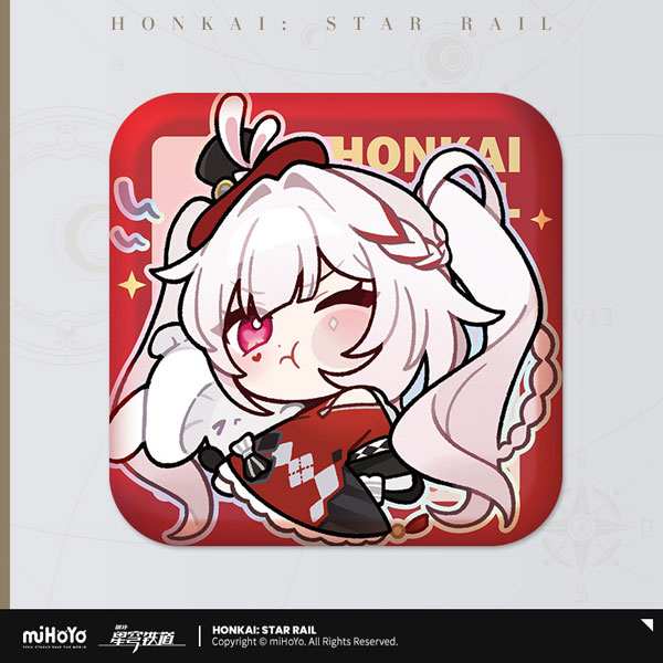 miHoYo Honkai: Star Rail Pom-Pom Gallery Series Tin Badge Sparxie imagen 1