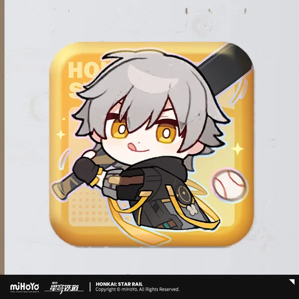 miHoYo Honkai: Star Rail Pom-Pom Gallery Series Tin Badge Trailblazer: Elation [Male]
