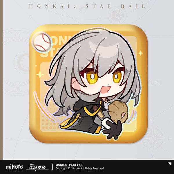 miHoYo Honkai: Star Rail Pom-Pom Gallery Series Tin Badge Trailblazer: Elation [Female]