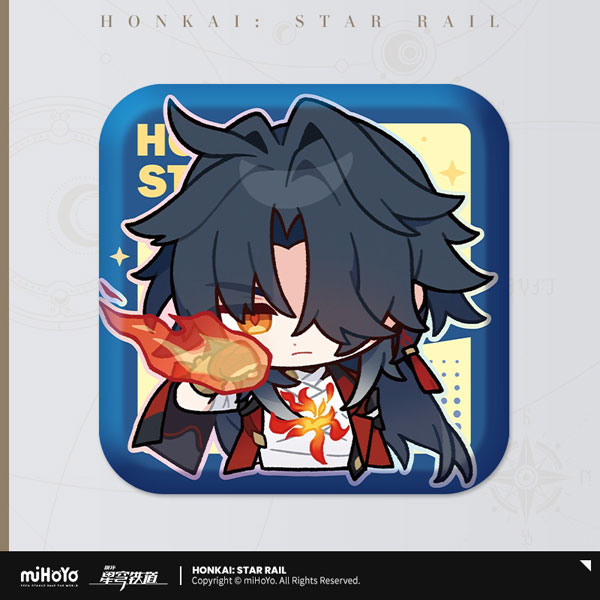 miHoYo Honkai: Star Rail Pom-Pom Gallery Series Tin Badge Mortenax Blade Bild 1
