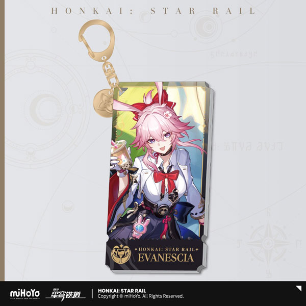 miHoYo Honkai: Star Rail Standing Design Series Acrylic Strap Elation Evanescia 图片 1
