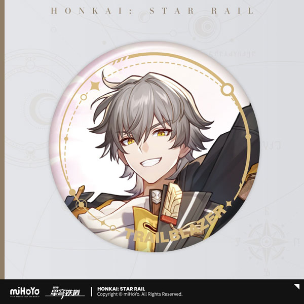 miHoYo Honkai: Star Rail Standing Design Series Tin Badge Elation Trailblazer [Male]