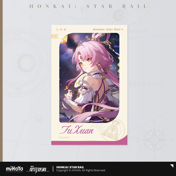 miHoYo Honkai: Star Rail Seikai Keiga Series Film Style Card Fu Xuan A