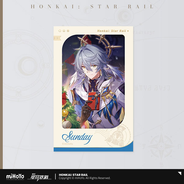 miHoYo Honkai: Star Rail Seikai Keiga Series Film Style Card Sunday