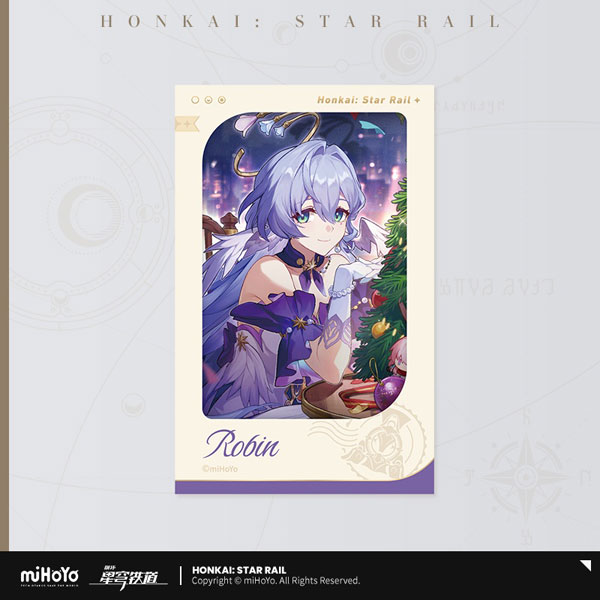 miHoYo Honkai: Star Rail Seikai Keiga Series Film Style Card Robin