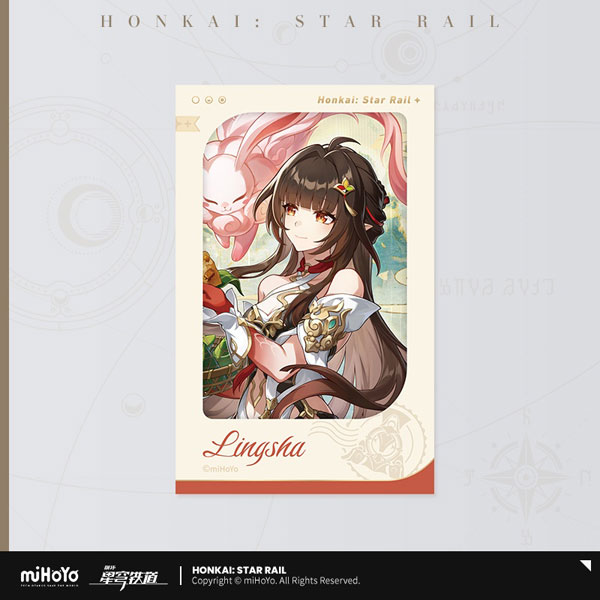 miHoYo Honkai: Star Rail Seikai Keiga Series Film Style Card Lingsha