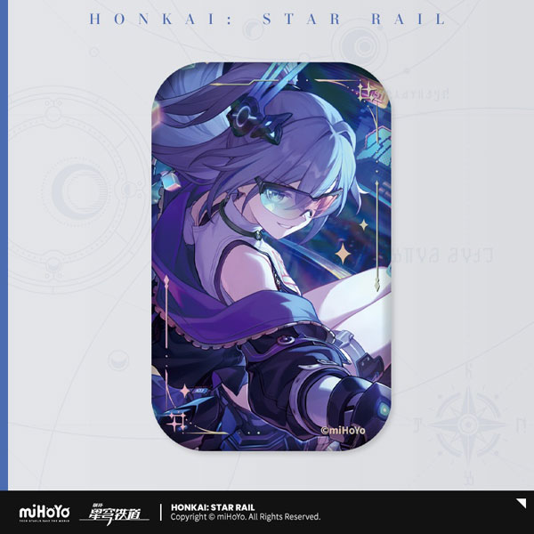 miHoYo Honkai: Star Rail Light Cone Series Tin Badge Welcome to the Cosmic City